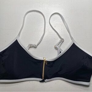 Victoria’s Secret Black and White Women's Bikini top